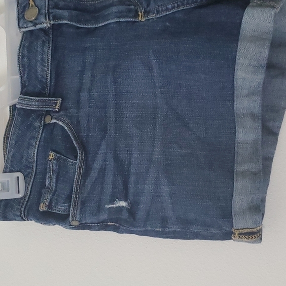 PAIGE Jimmy Jimmy Denim Shorts Roll Up Cuff Size 29 - Picture 3 of 10